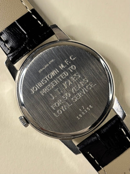 Longines Vintage 1970’s Men’s Manual Silver Dress Watch - 864 Cal. 6922