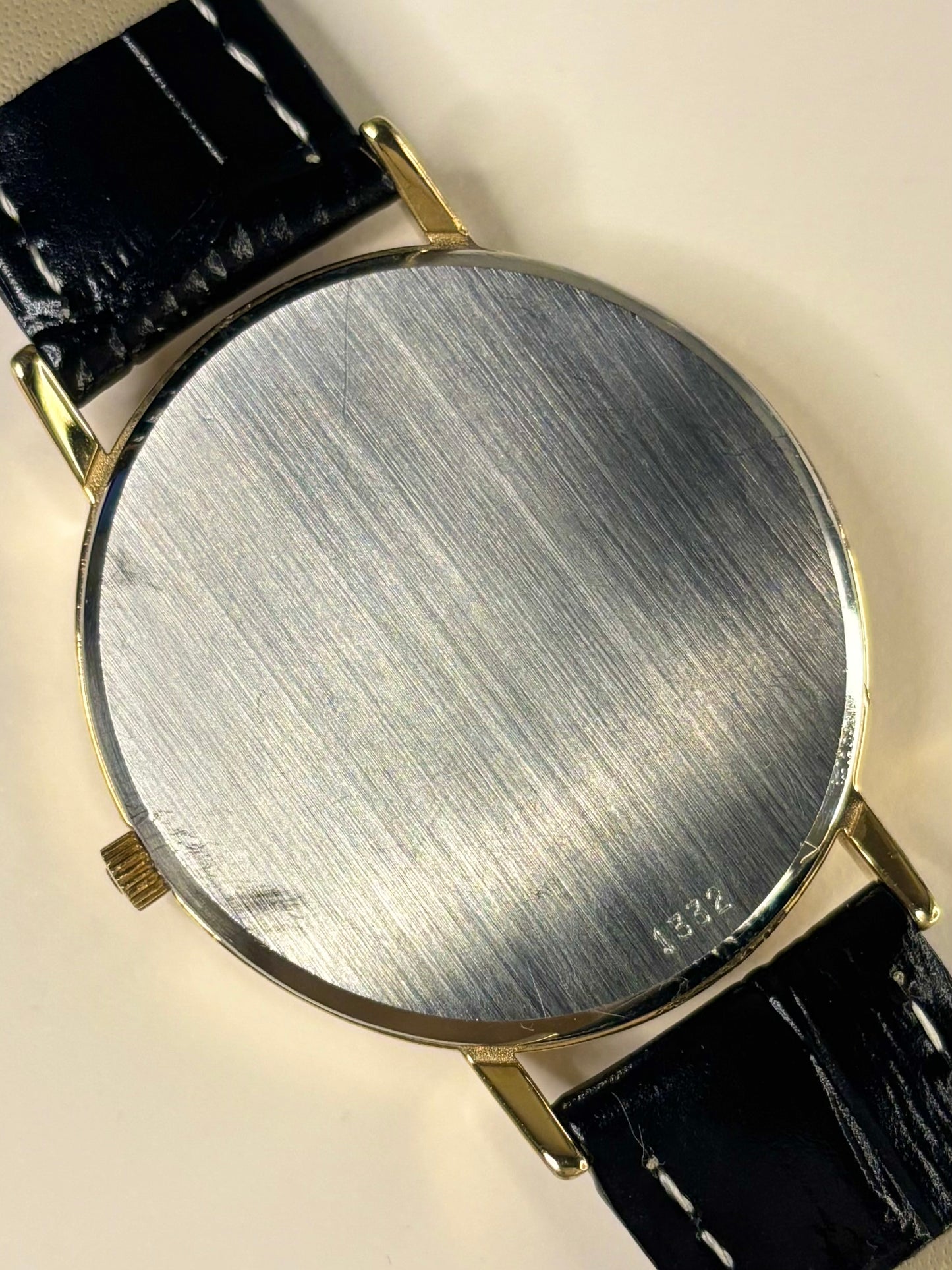 OMEGA De Ville Vintage 1970’s Men’s Black Dial Date Gold Dress Watch - 192.0057