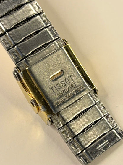 Tissot Seastar *BOX&PAPERS* Vintage 1980’s Men’s Quartz Date Gold Dress Watch