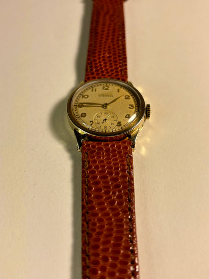 Longines Men’s 1940's 10ct Gold Filled Manual Sub-Second Watch Cal. 10L
