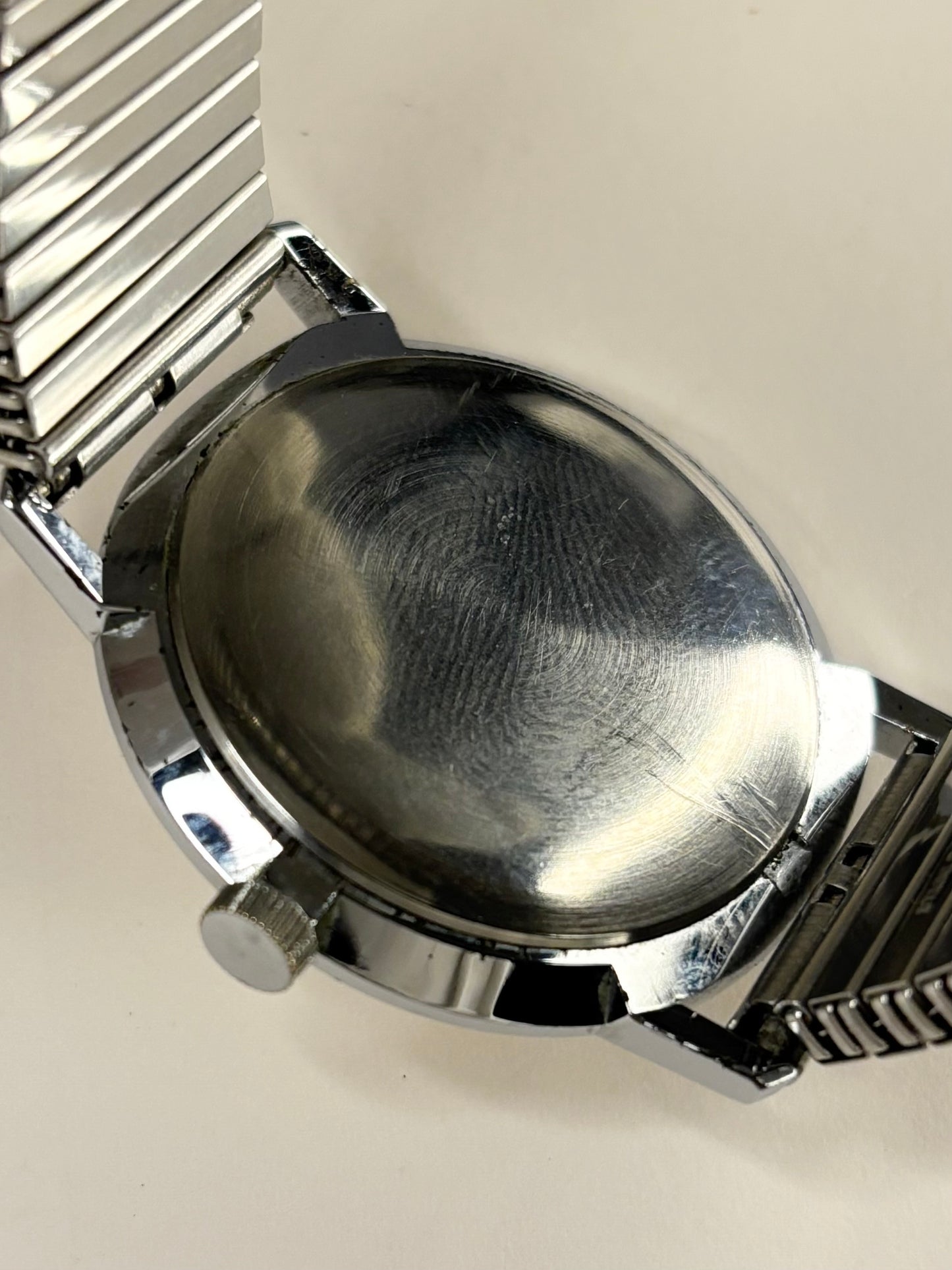ROTARY Vintage 1960’s *+BOX&PAPERS* Men’s Manual Silver Dress Watch