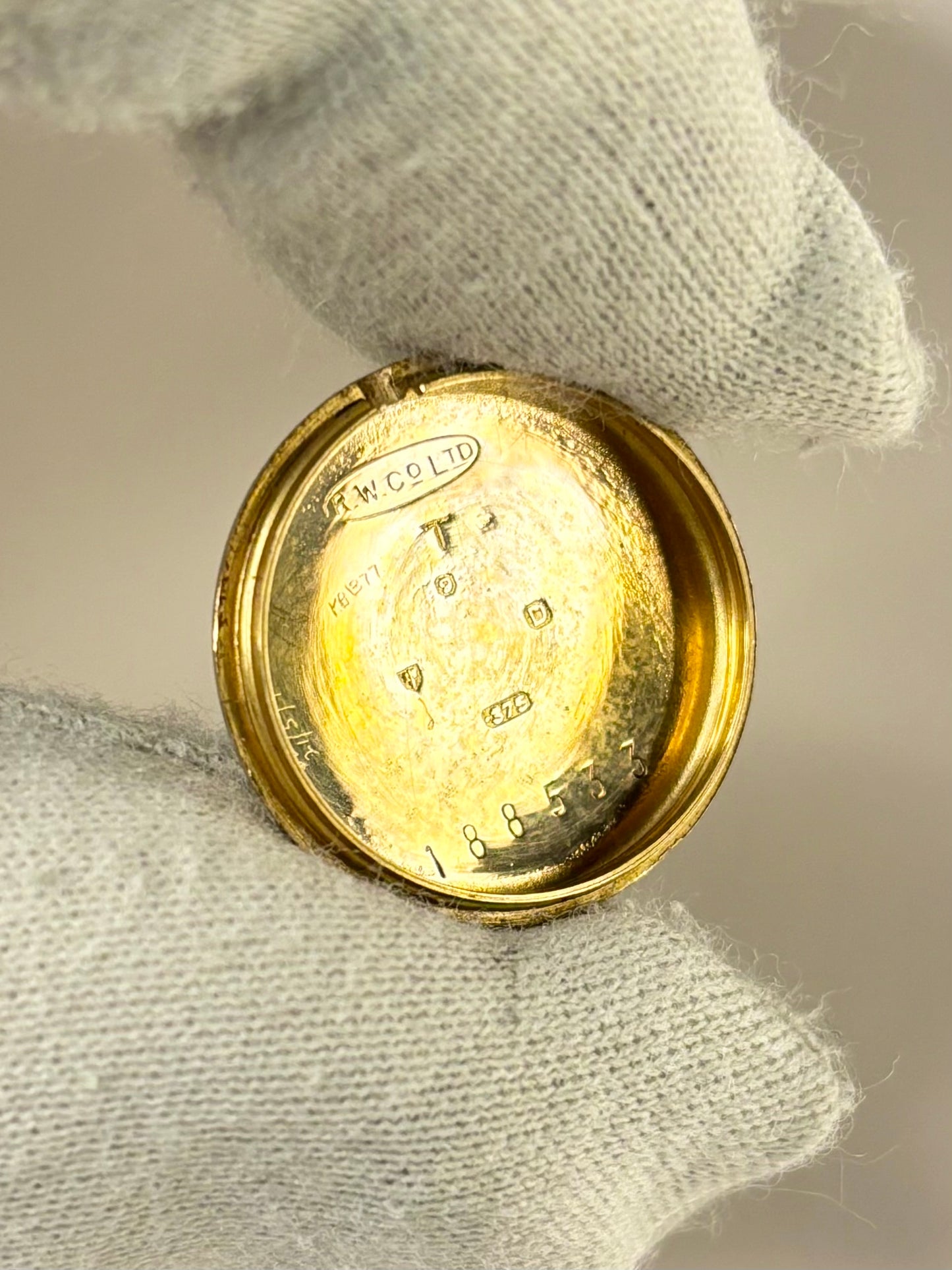 TUDOR Royal 9ct Gold Ladies *+BOX* Vintage 1950’s Manual Gold Watch