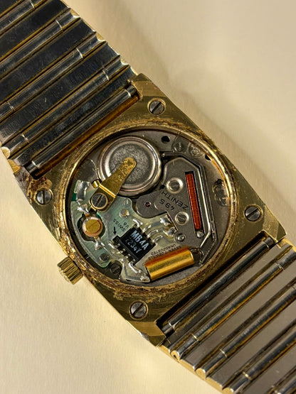 Zenith Port Royal Ref. 20.0020.490/495 men’s vintage timekeeper movement mechanism view with hallmark details
