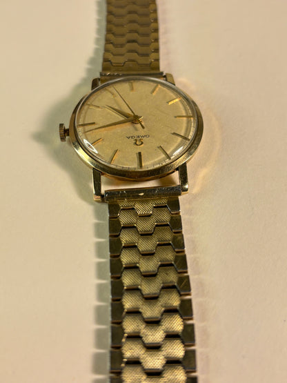 Omega 9ct Solid Gold Manual Watch Cal. 600