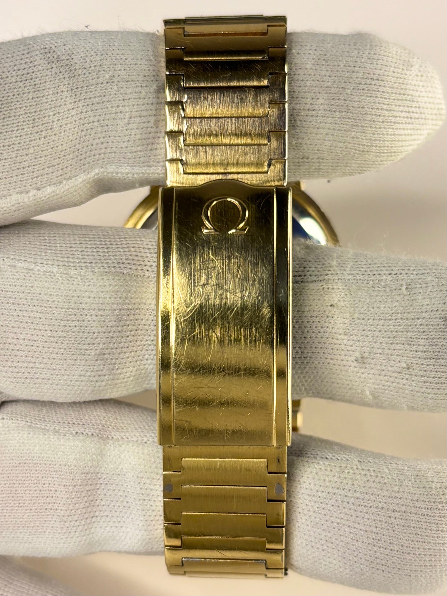 OMEGA Vintage 1970’s Men’s Quartz Gold Day/Date Dress Watch - 196.0058 - Cal. 1310