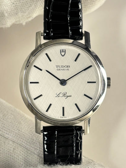 TUDOR Geneve Ladies Vintage 1980’s Manual Silver Dress Watch