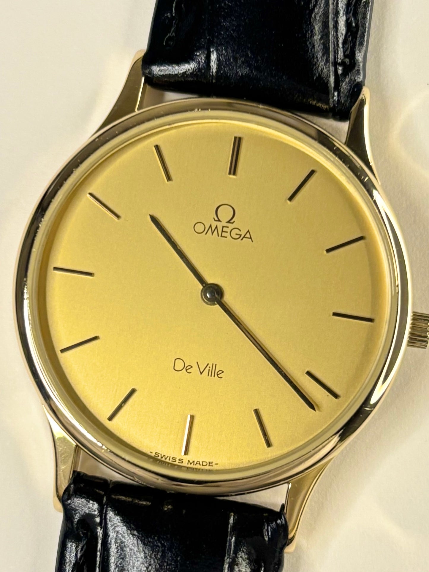 OMEGA De Ville Vintage Men’s Gold Dress Watch