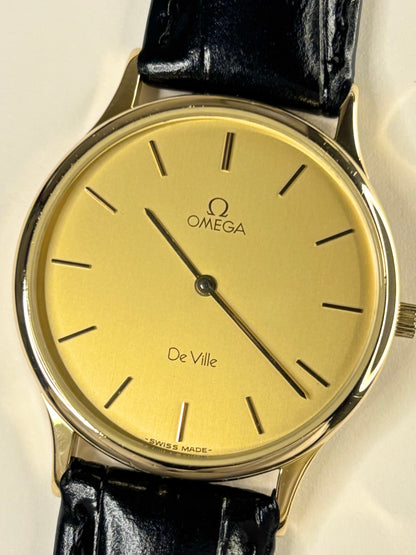 OMEGA De Ville Vintage Men’s Gold Dress Watch