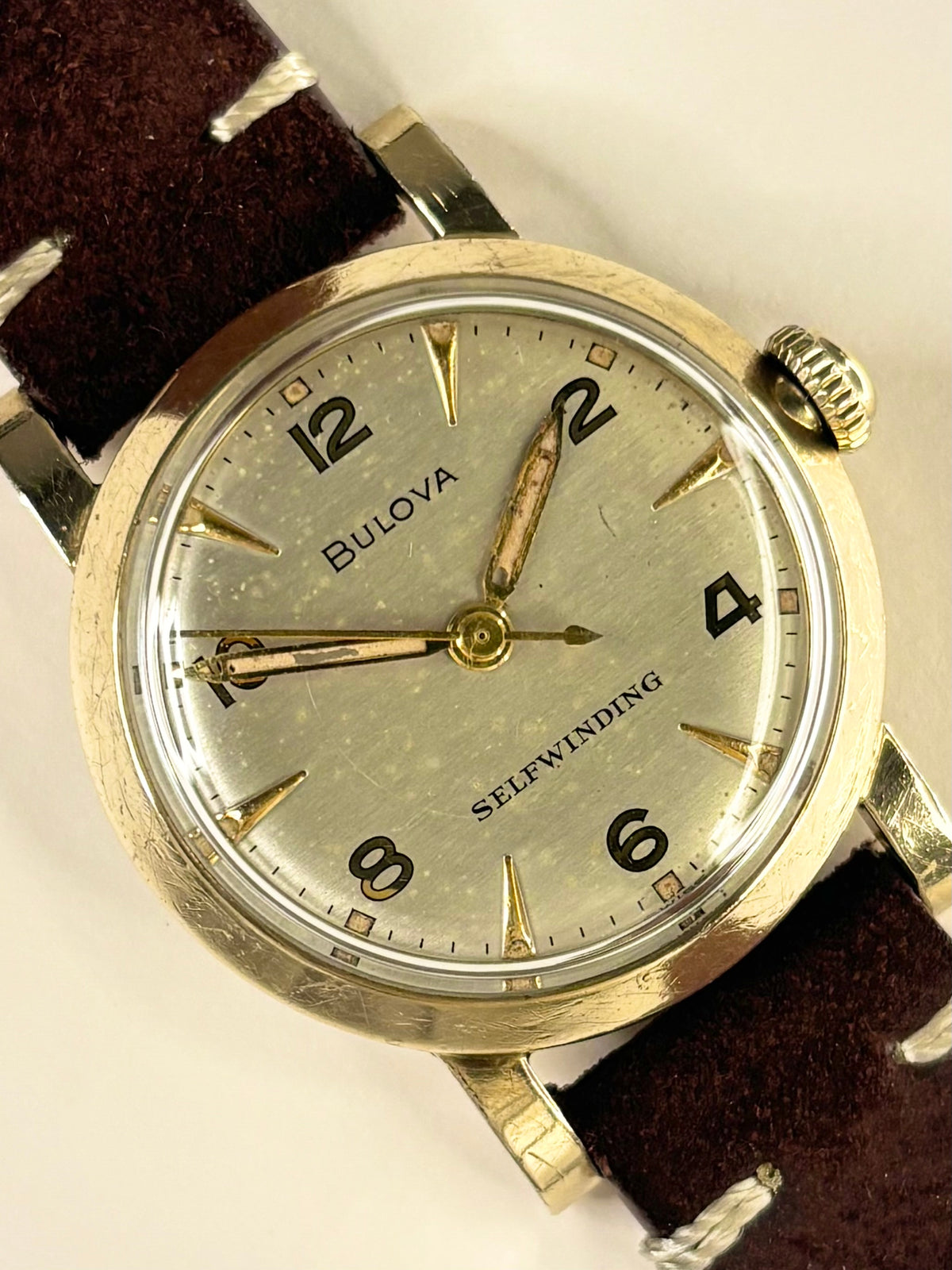 BULOVA Vintage 1950’s Men’s Automatic Gold Dress Watch