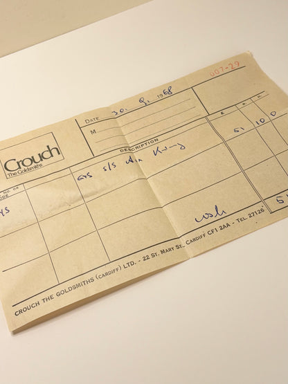 1962 Rolex Oyster-Perpetual vintage men’s watch with white dial, stainless steel case, 19mm lug width, full original papers