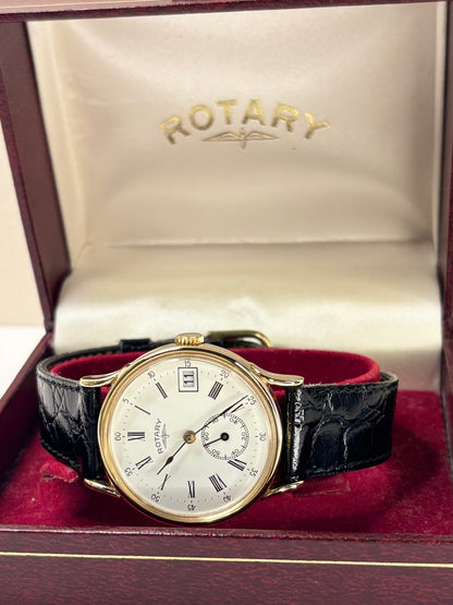 Rotary Ref. 1967 1967 men’s dress timekeeper powered by reliable Swiss manual wind movement
