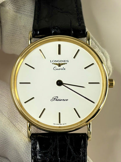 Authentic 1991 Longines Presence vintage timekeeper fine condition