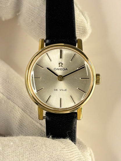 Authentic 1972 Omega De Ville vintage timekeeper superb condition gold plated