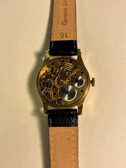 Longines 9ct Solid Gold 1940’s Sub-Seconds Manual Watch 10.68