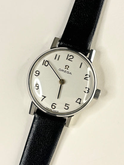 OMEGA Ladies Vintage 1970’s Manual Silver Dress Watch