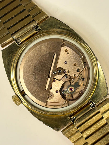 OMEGA Seamaster *+BOX* Vintage 1970’s Automatic DayDate Mens Gold Watch - 166.0216