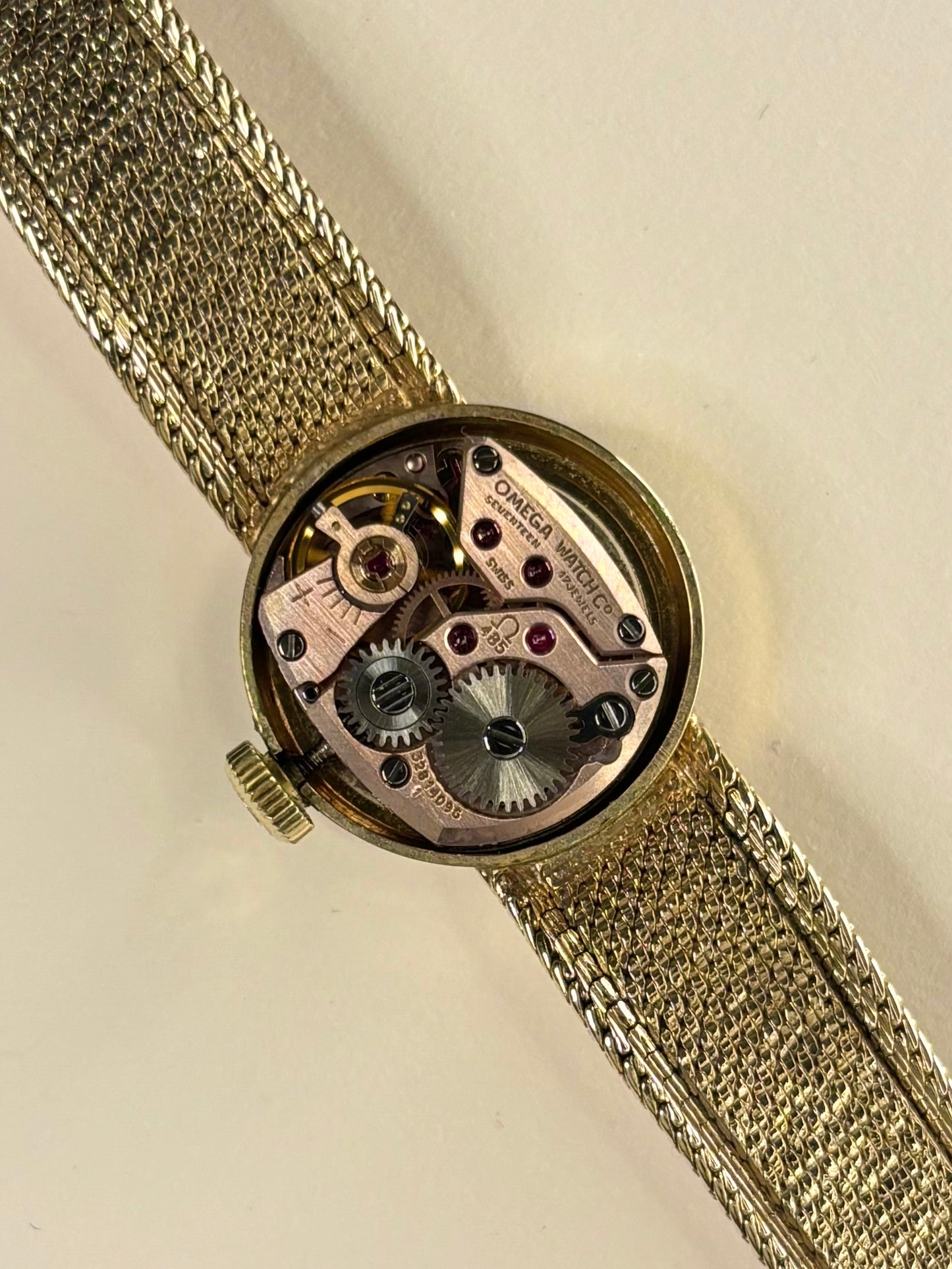 movement image of the Omega 711.5675 ladies timepiece