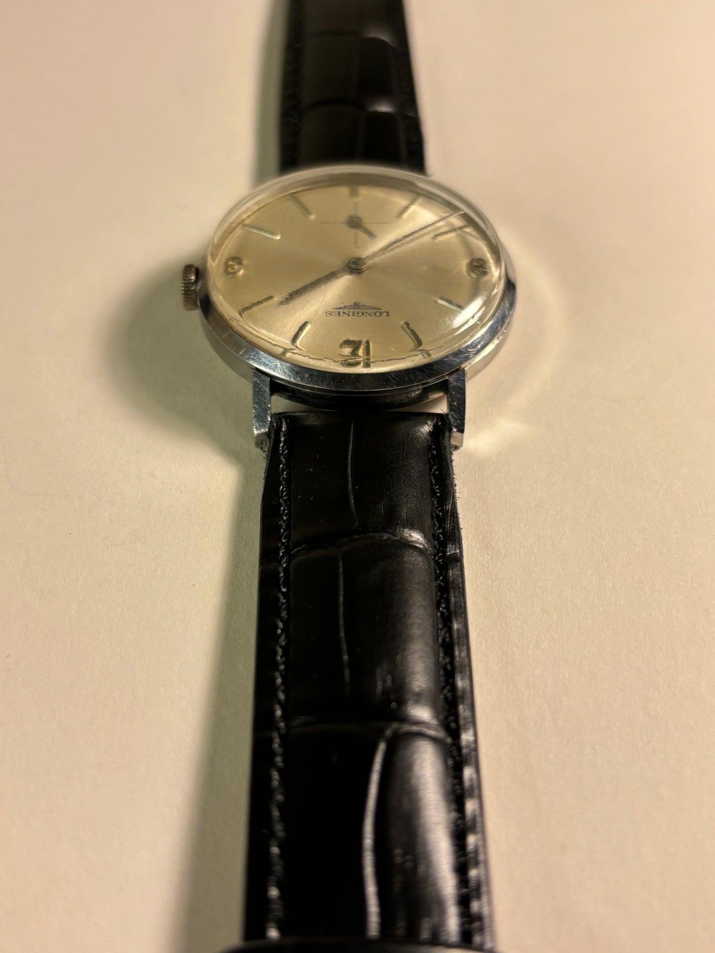 Longines Stainless Steel Sub-Seconds Manual Watch 30L