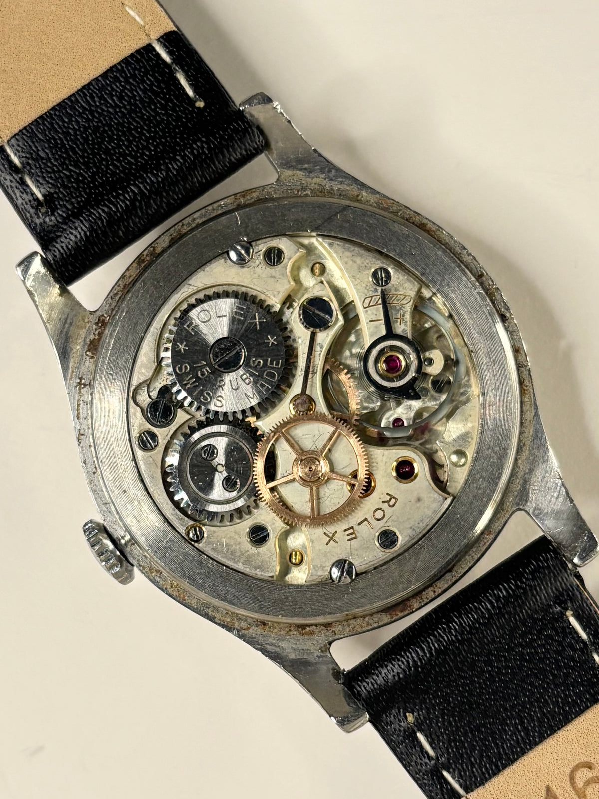 ROLEX Vintage 1940’s WW2 Men’s Manual Silver Dress Watch - 12325
