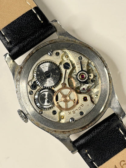 ROLEX Vintage 1940’s WW2 Men’s Manual Silver Dress Watch - 12325