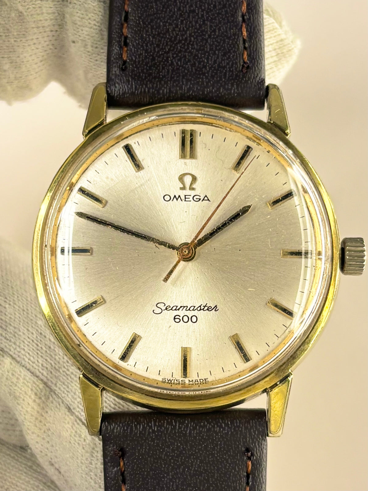 OMEGA Seamaster 600 Vintage 1960’s Men’s Manual Gold Dress Watch - 135.011