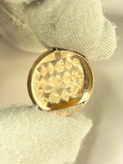 OMEGA 9ct Gold *+BOX* Ladies Vintage 1950’s Manual Cocktail Watch - 77824