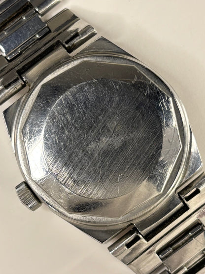 Tissot PR516 Vintage 1970’s *BOX & PAPERS* Men’s Grey Dial Automatic Date Silver Watch - 44630 - Cal. 784