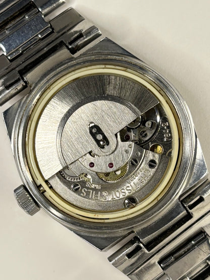 Tissot PR516 Vintage 1970’s *BOX & PAPERS* Men’s Grey Dial Automatic Date Silver Watch - 44630 - Cal. 784