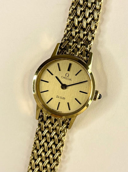 OMEGA De Ville *+BOX* Ladies Vintage 1970’s Manual Gold Watch - 511.0371