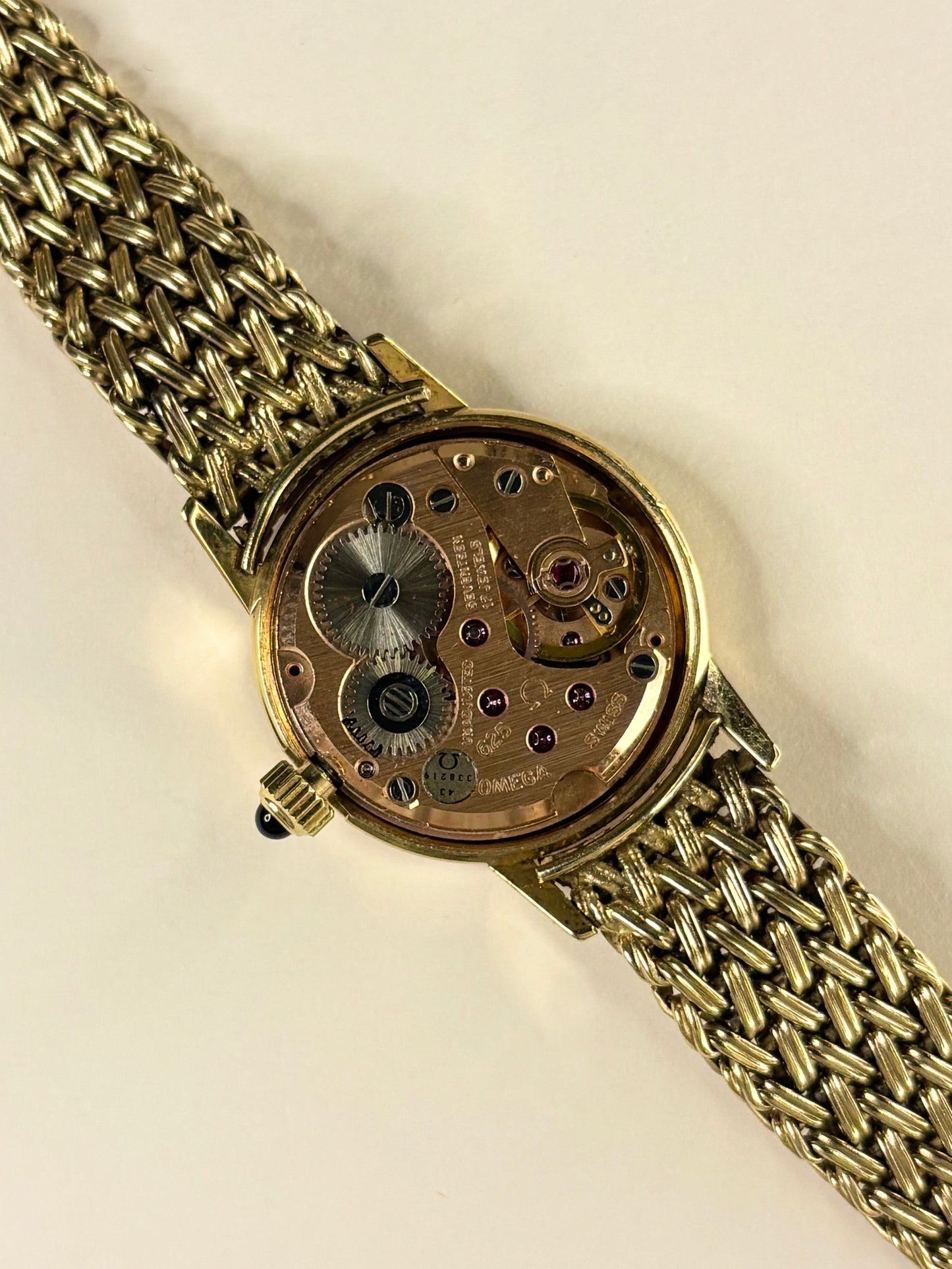 OMEGA De Ville *+BOX* Ladies Vintage 1970’s Manual Gold Watch - 511.0371