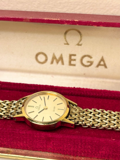 OMEGA De Ville *+BOX* Ladies Vintage 1970’s Manual Gold Watch - 511.0371