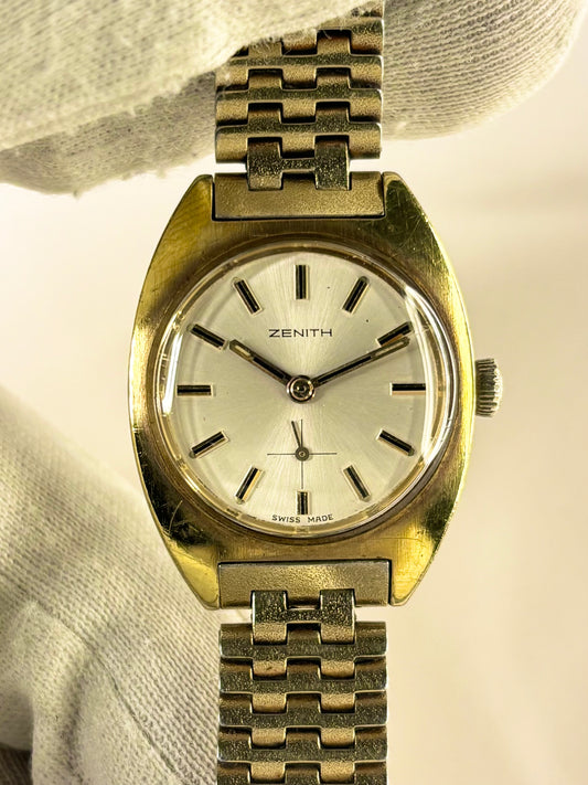 ZENITH Vintage 1970’s Ladies Manual Sub-Seconds Gold Watch